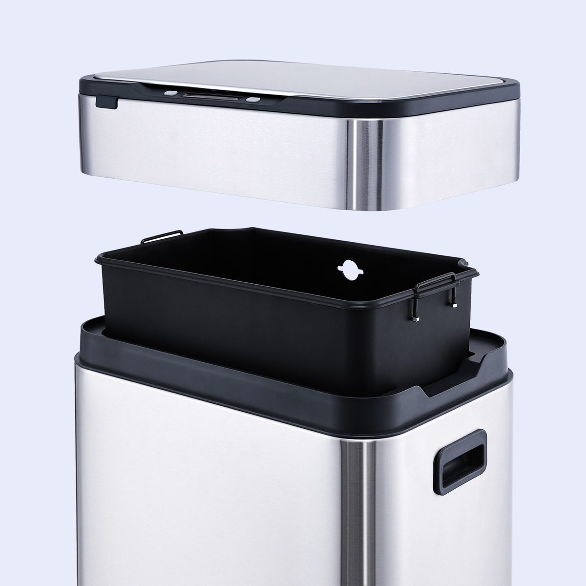 Stainless Sensor Can With Legs