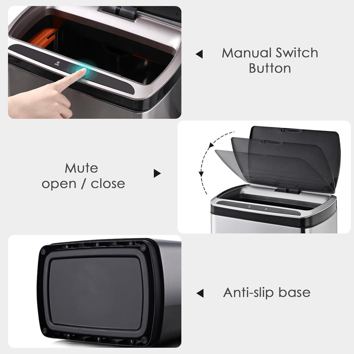RectoLux Stainless Sensor Can